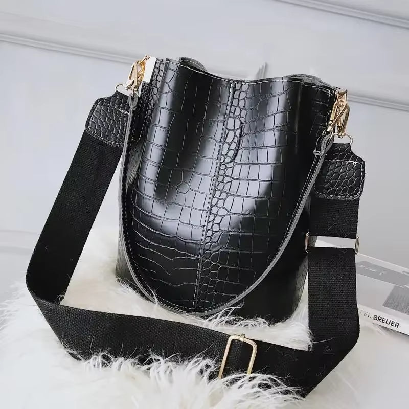 Bucket Tasche Croco
