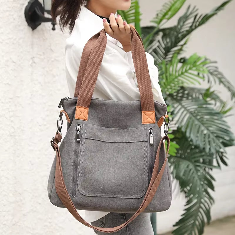 Handtasche Go Anywhere Canvas
