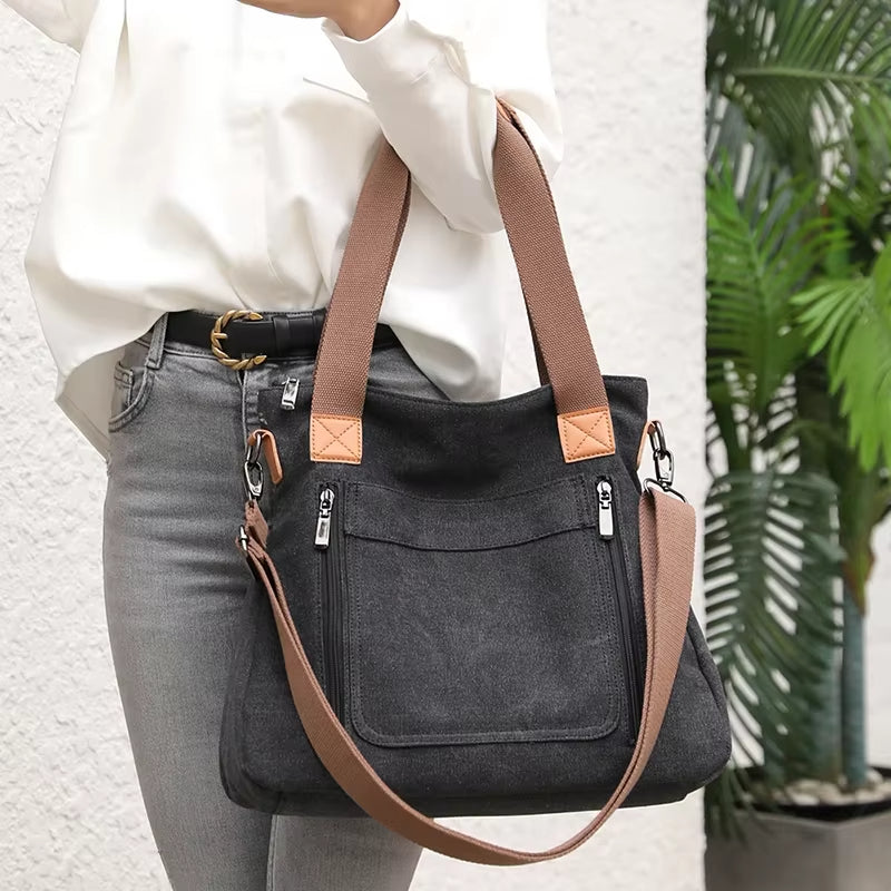 Handtasche Go Anywhere Canvas