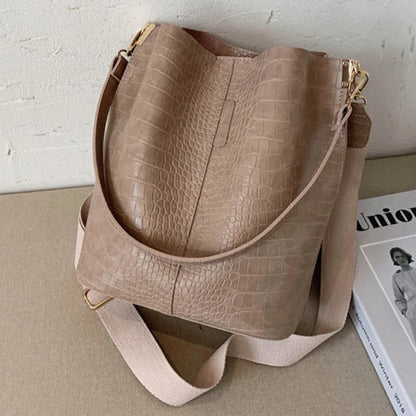 Bucket Tasche Croco