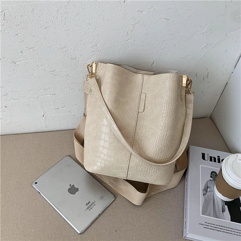 Bucket Tasche Croco
