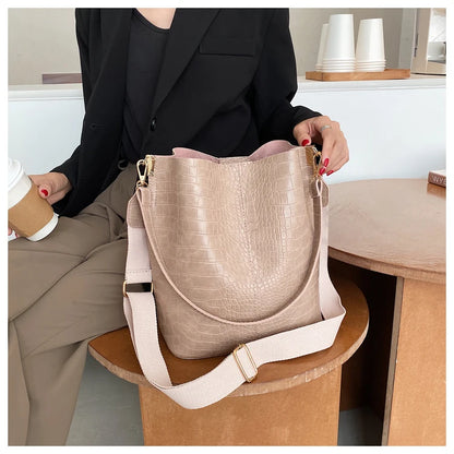 Bucket Tasche Croco