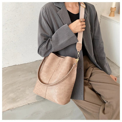 Bucket Tasche Croco