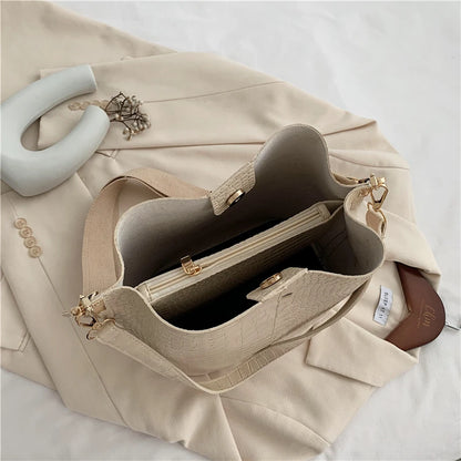 Bucket Tasche Croco