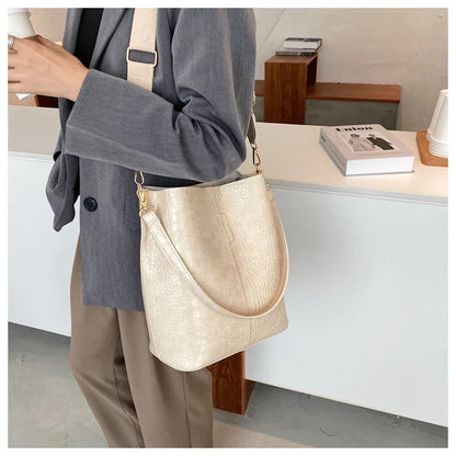 Bucket Tasche Croco