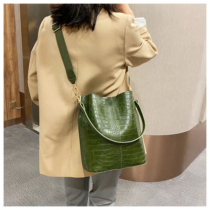 Bucket Tasche Croco