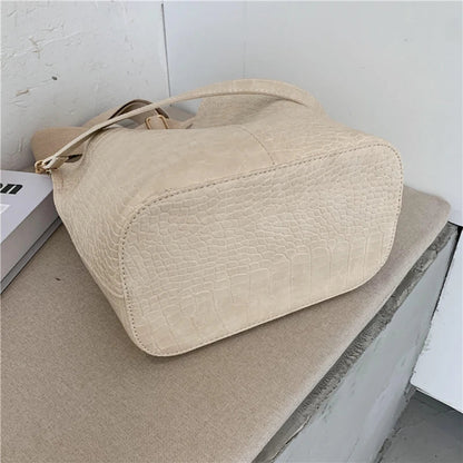 Bucket Tasche Croco