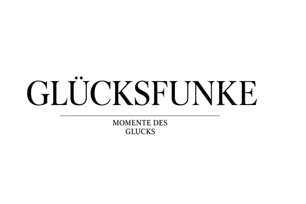 GLÜCKSFUNKE Logo mit weißem Hintergrund