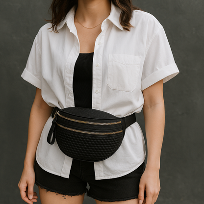 Tragevariante 2 - Um die Taille